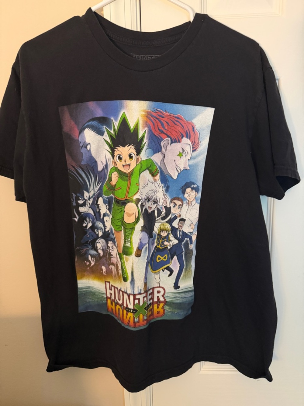 Black Hunter x Hunter Graphic  T-Shirt Vintage